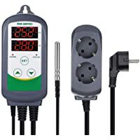 Inkbird ITC-308 Termostato Digital 2 Relés Control la Temperatura Rango del Calefacción y Refrigeración para Fabricación…